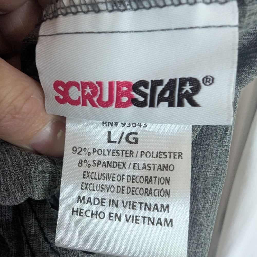 Gray Scrub Pants - Picture 4 of 4